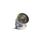 Coude Acier Inox 45º Double Paroi