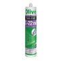 Silicona Neutra OLIVÉ Profesional C-22 Gris 300ml